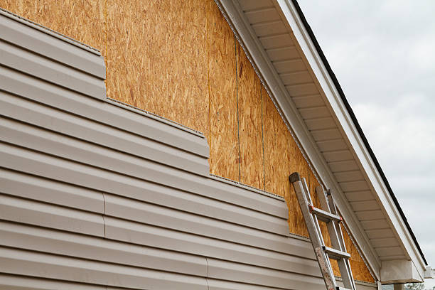 Professional Emergency Siding Repair technician working in Gainesville, VA